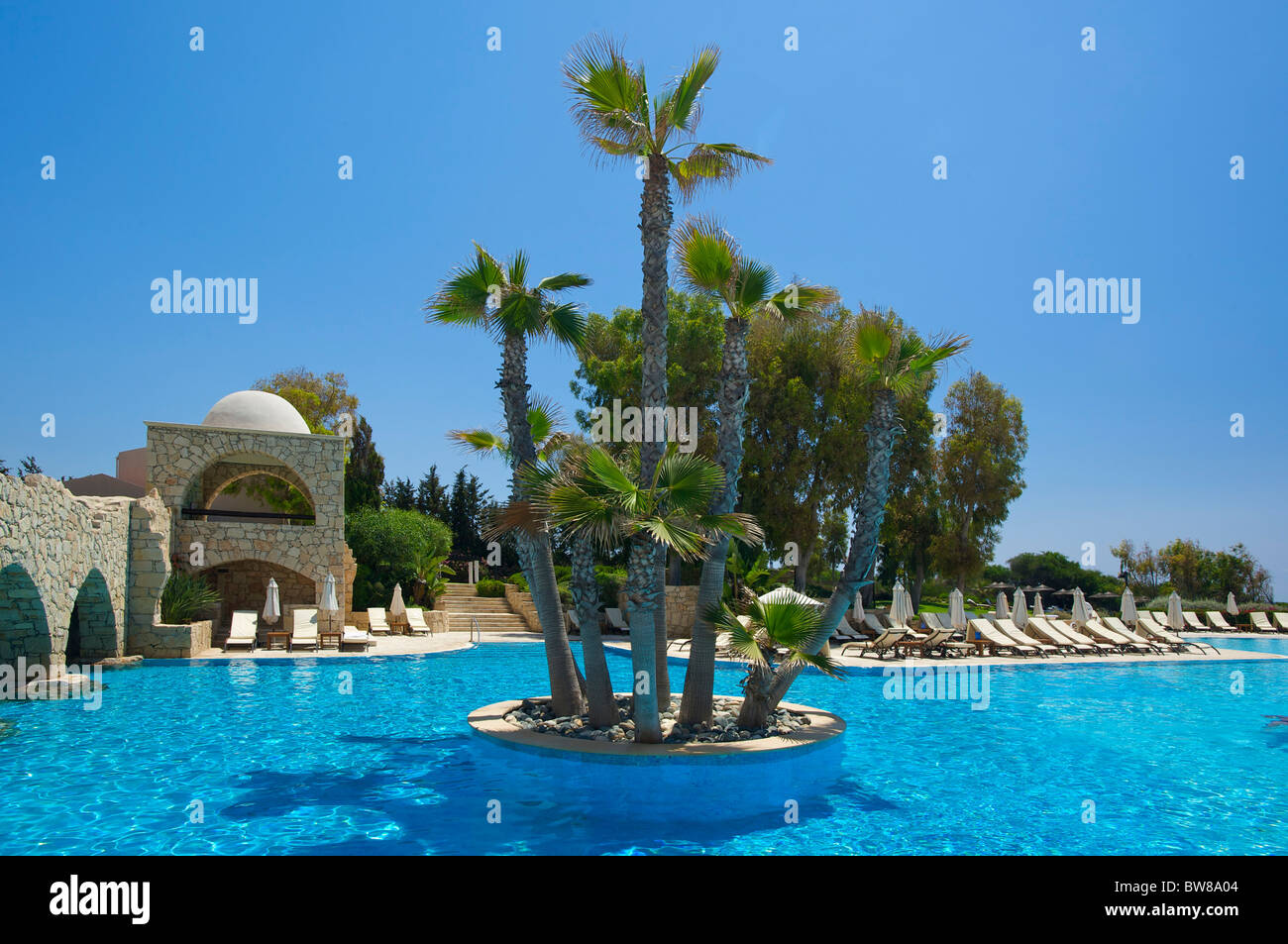 Le Meridien Hotel in Limassol, Zypern Stockfoto