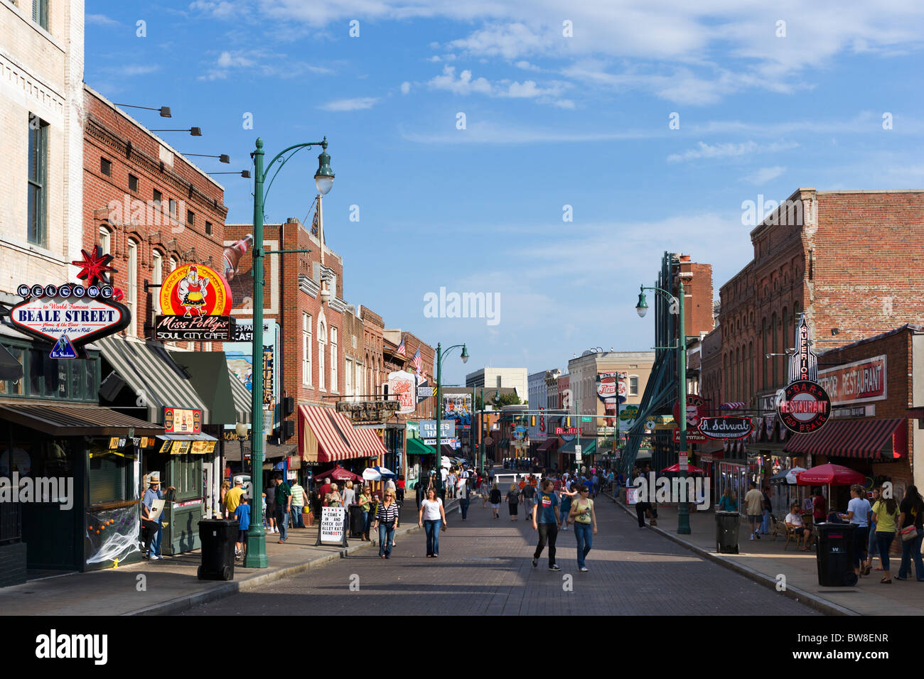 Beale Street, Memphis, Tennessee, USA Stockfoto