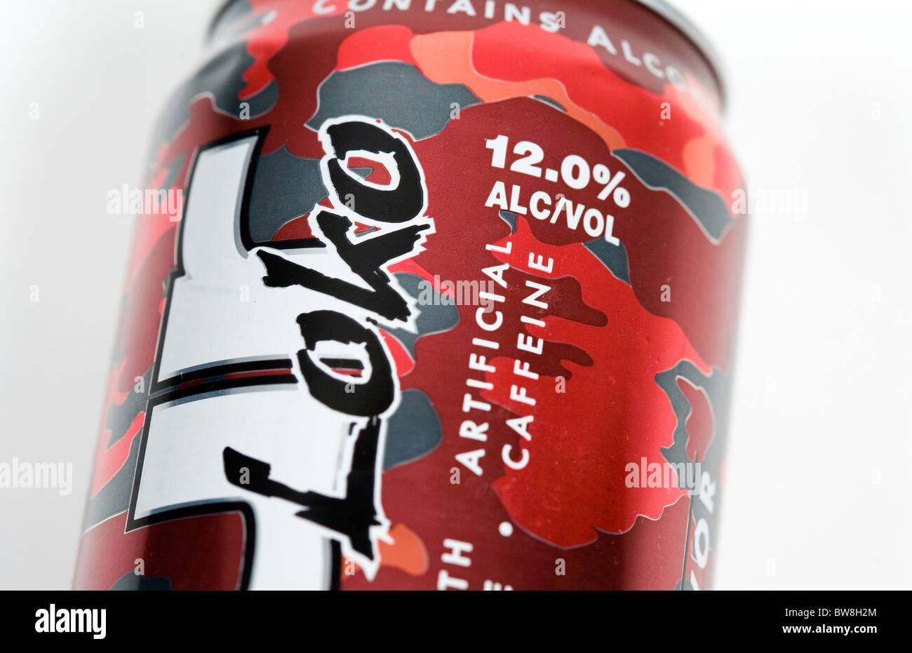 Vier Loko, auch bekannt als "Blackout In A Can" Stockfoto