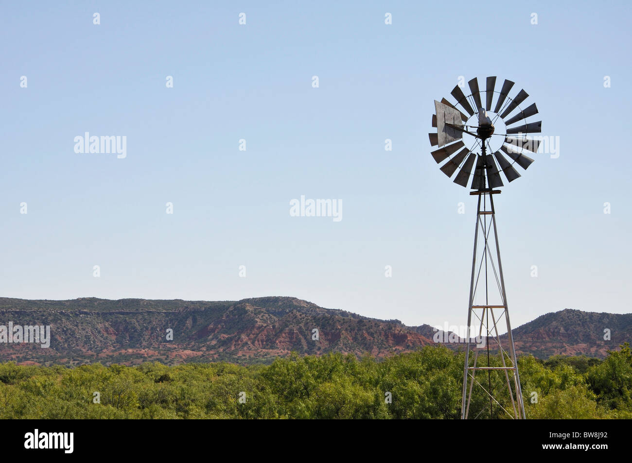 Palo Duro State Park, Texas, USA - 2. größte Canyon in den USA Stockfoto