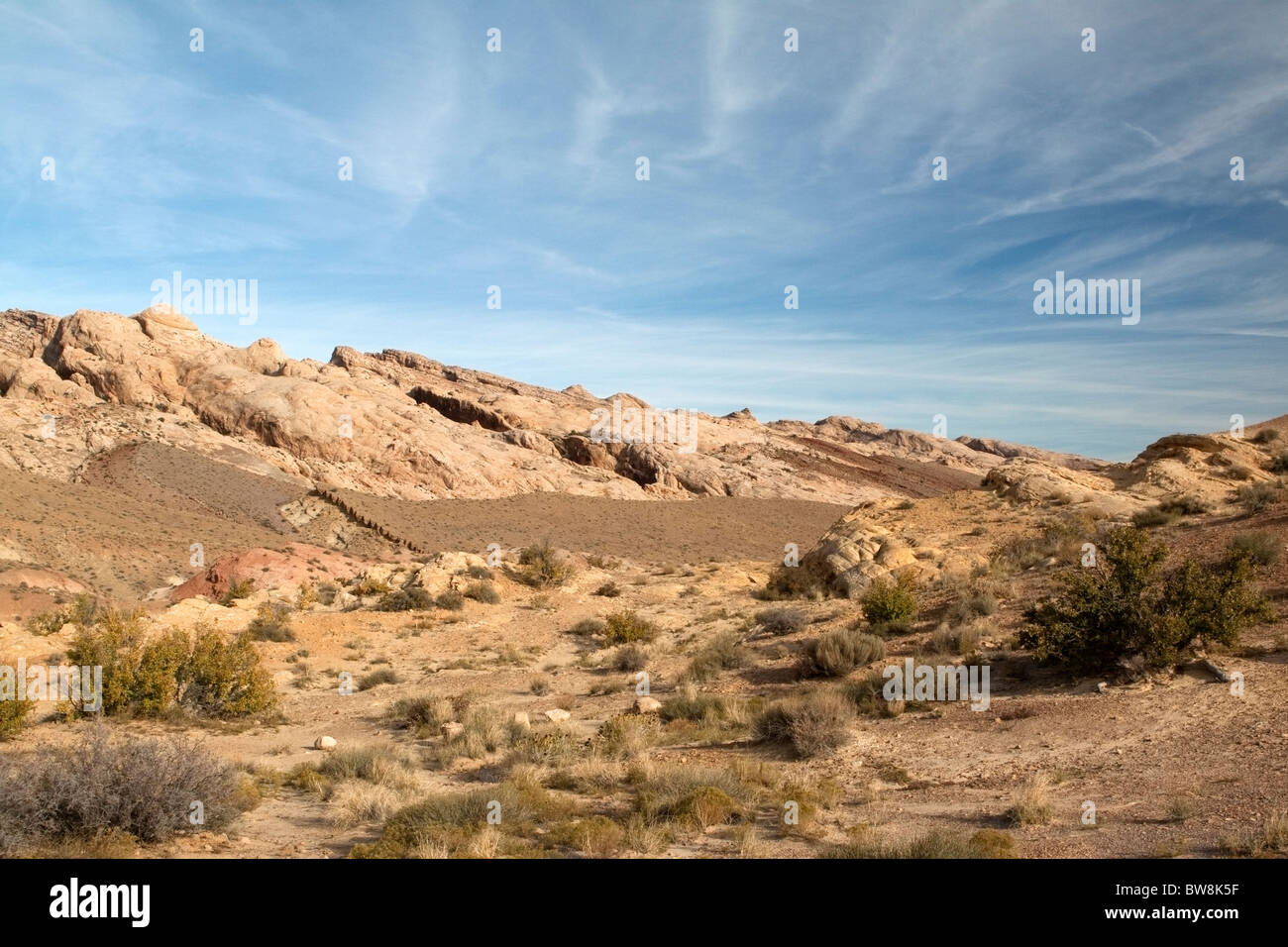 Osthang des San Rafael Reef entlang der Interstate 70 im östlichen Utah USA Stockfoto