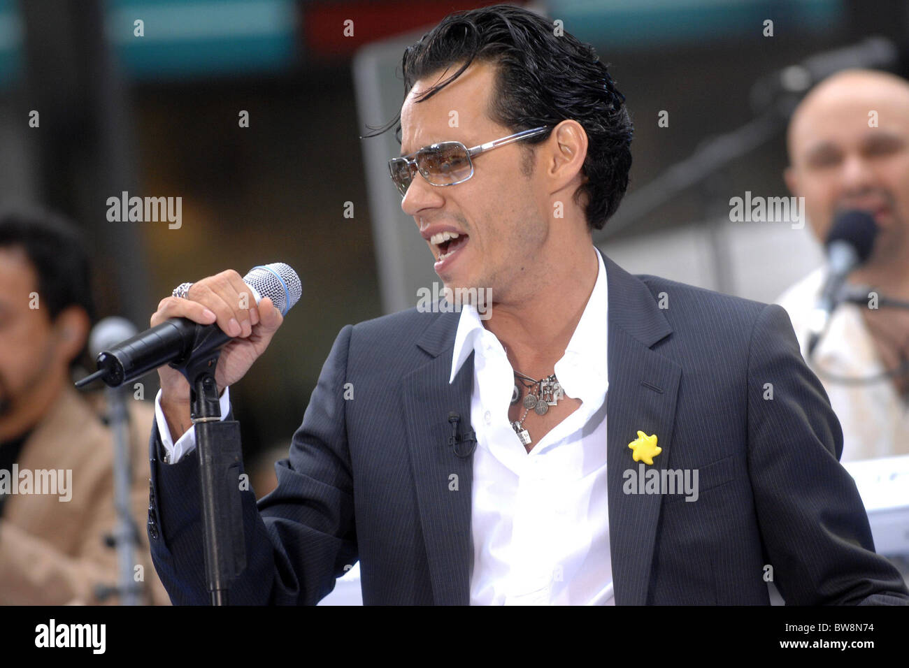 NBC Today Show Konzert mit Marc Anthony Stockfoto