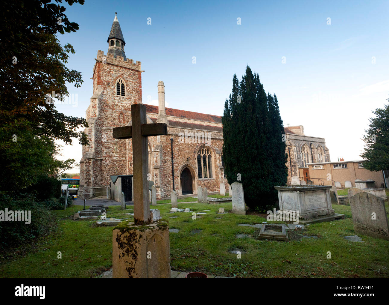 St James The Great Kirche in Colchester, UK Stockfoto