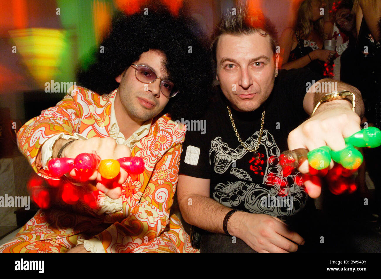 Luft-Party 4. jährliche Halloween Celebrity Charity profitieren Stockfoto