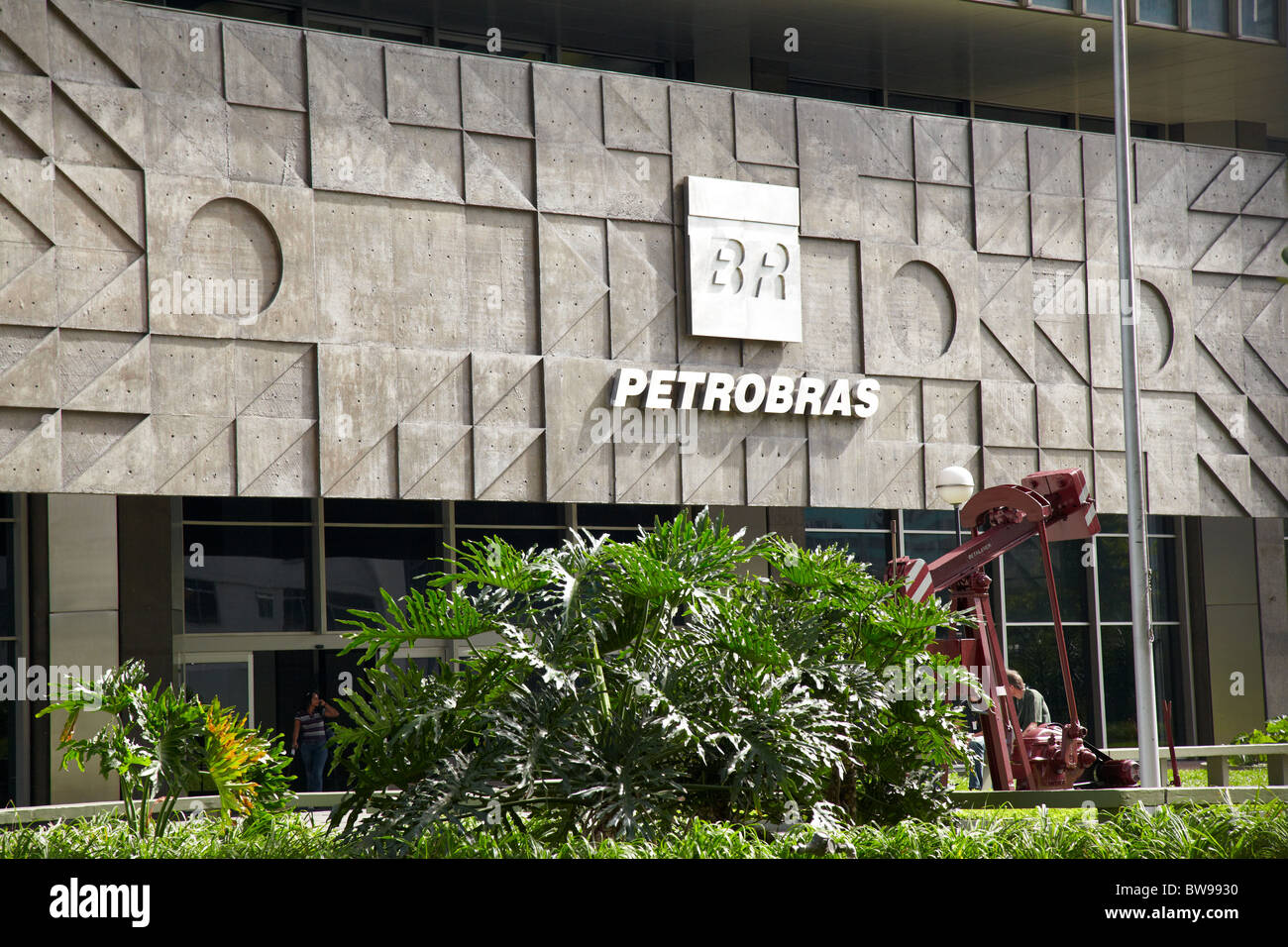 Petrobras Gebäude, Rio De Janeiro, Brasilien Stockfoto