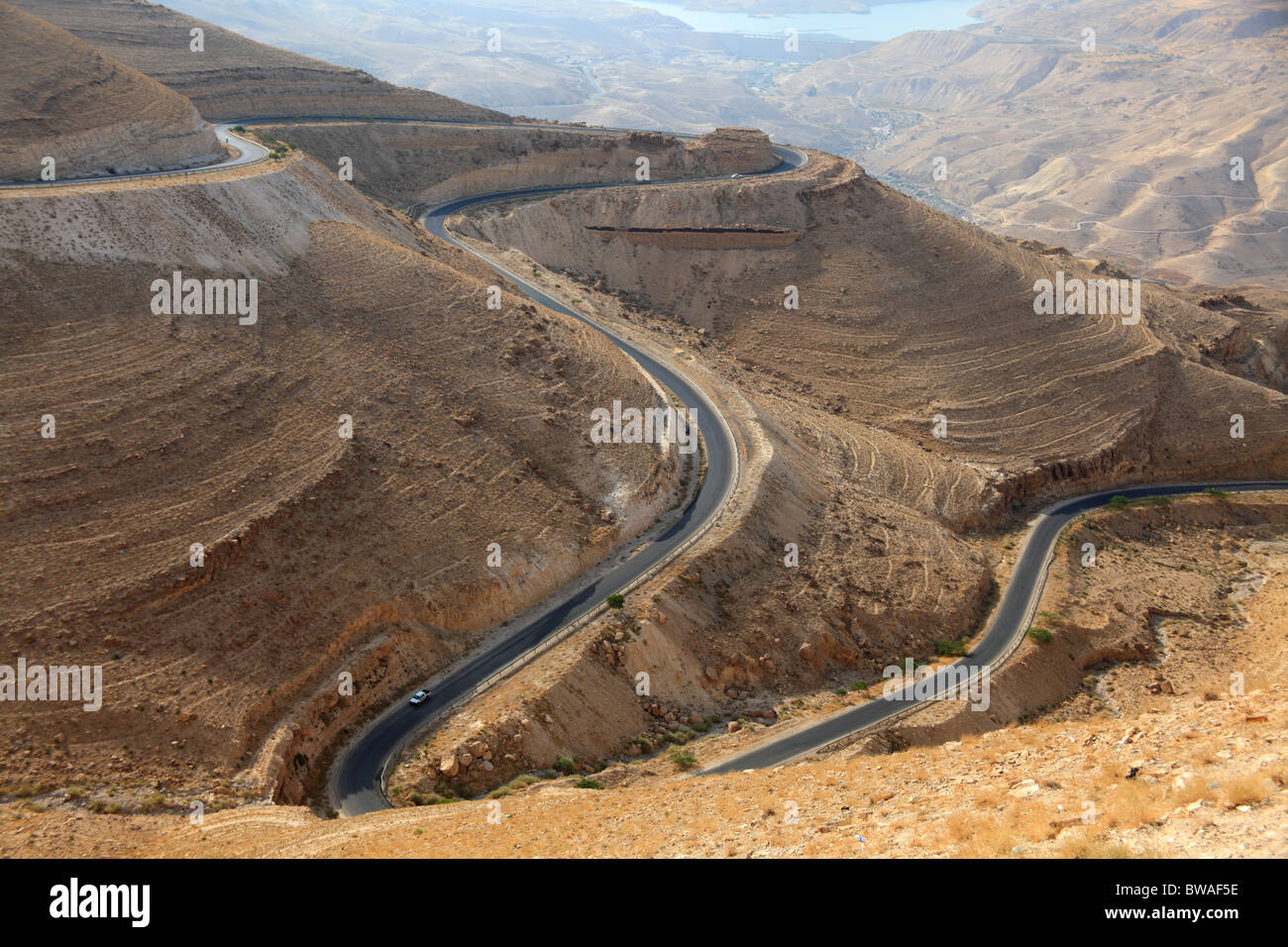 Die alte Straße der Könige, Jordanien Stockfoto