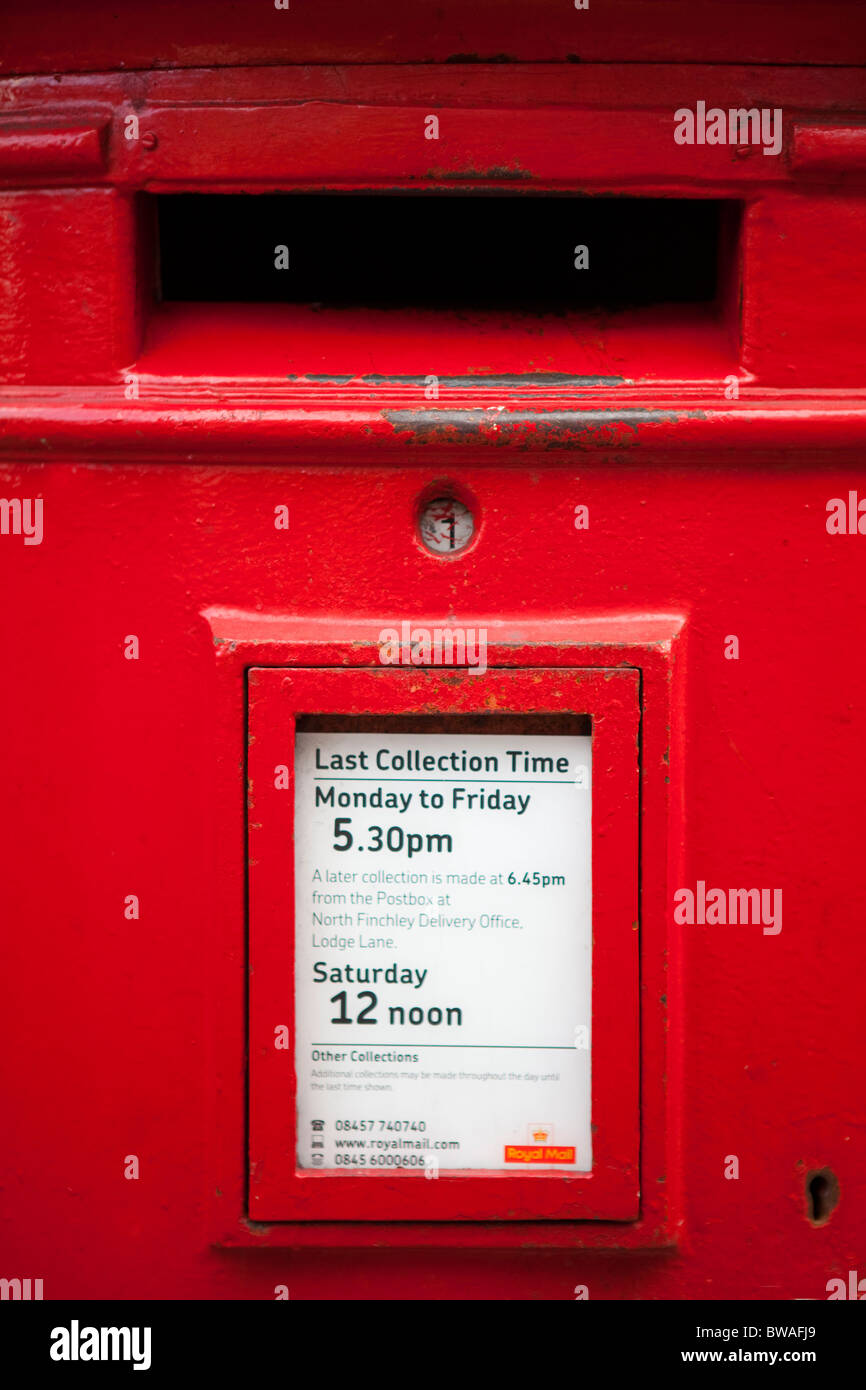 Post box Stockfoto