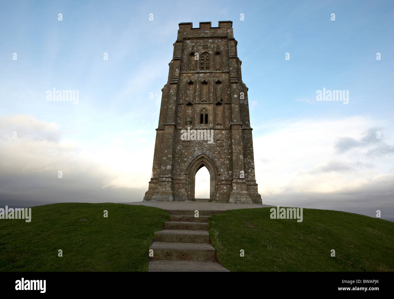 Glastonbury Tor Somerset UK Europe Stockfoto