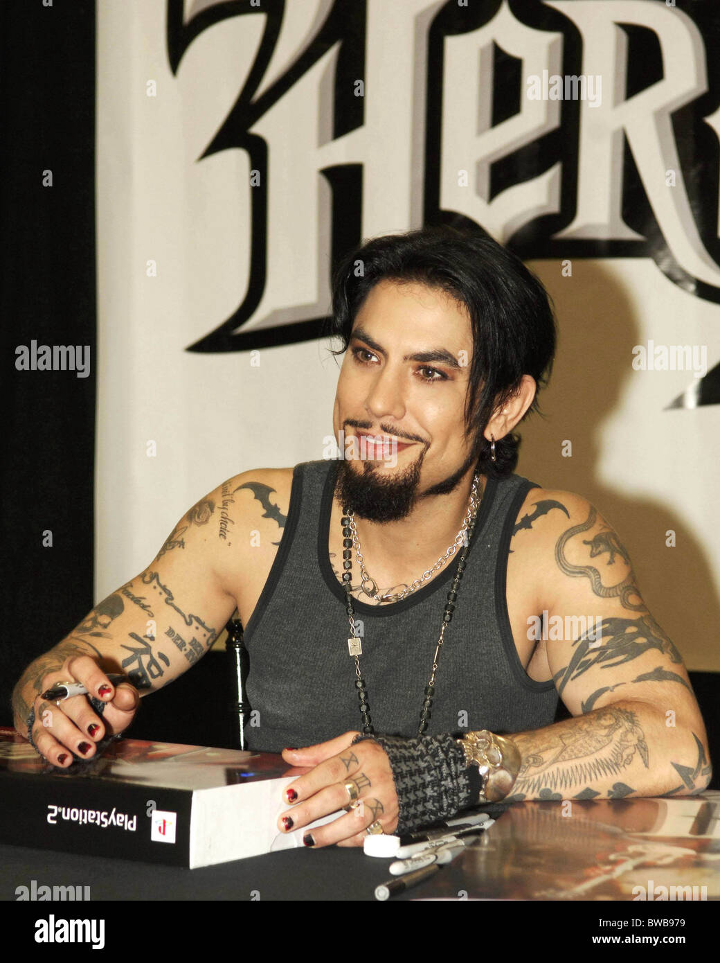 Guitar Hero II Midnight Madness Unterzeichnung Stockfoto