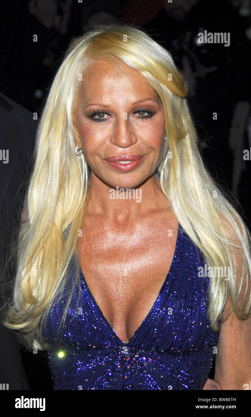 Versace Fifth Avenue Re-Opening Party Stockfoto