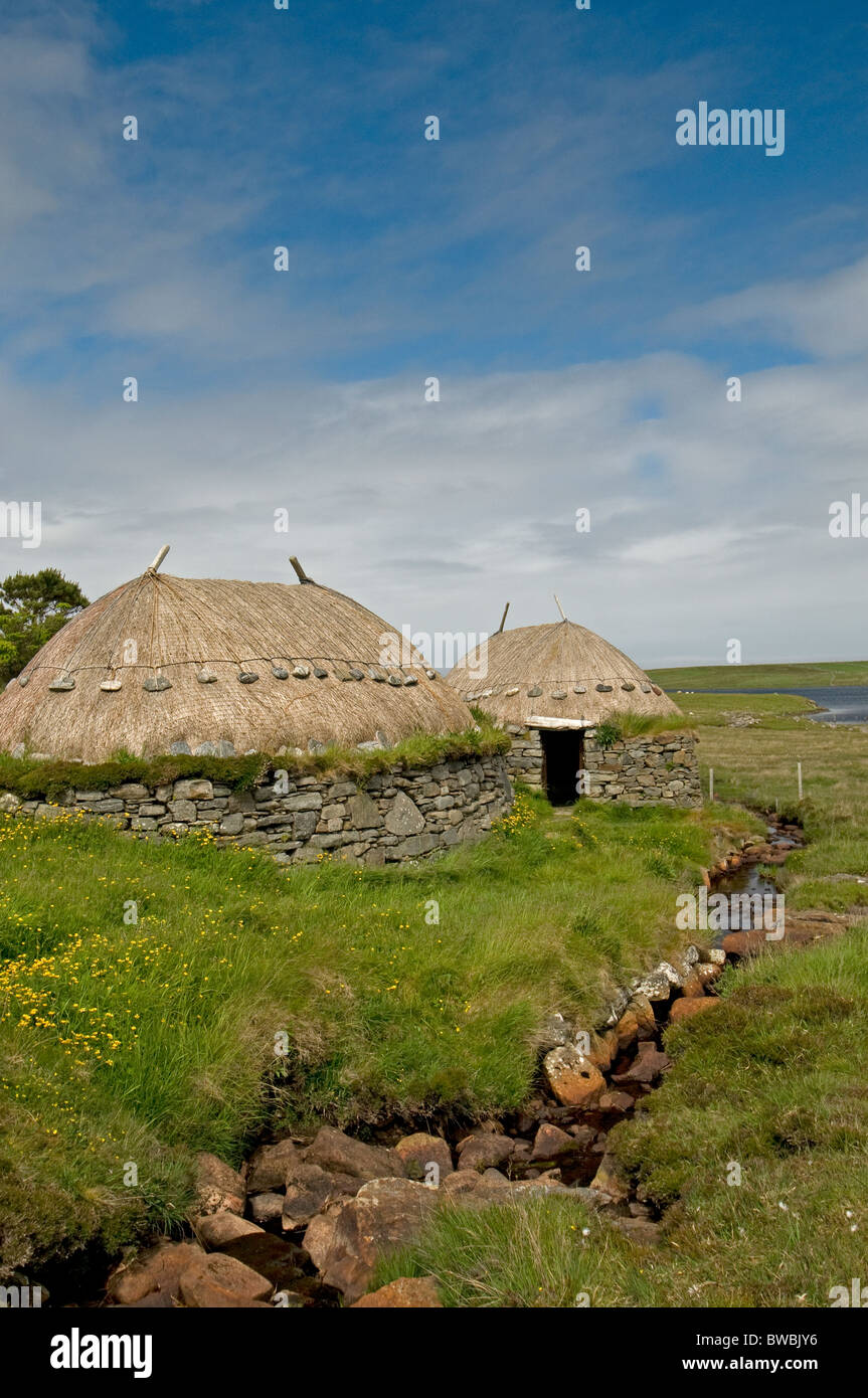 Die Norse Mill und Brennofen Shawbost Isle of Lewis äußeren Hebriden, Western Isles, Schottland.  SCO 7012 Stockfoto