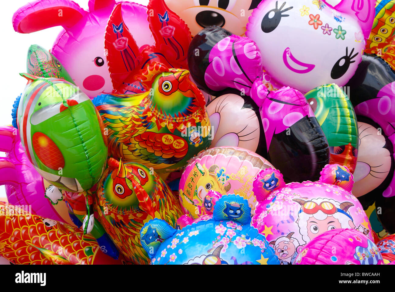 Chinesische Ballons Stockfoto