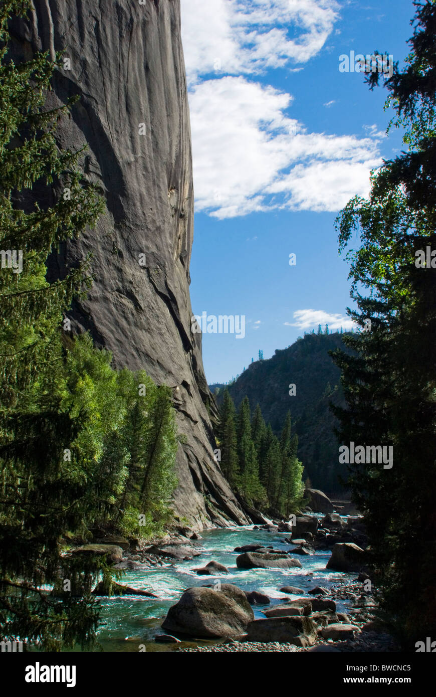 Keketuohai, nördlichen Xinjiang, China. Stockfoto