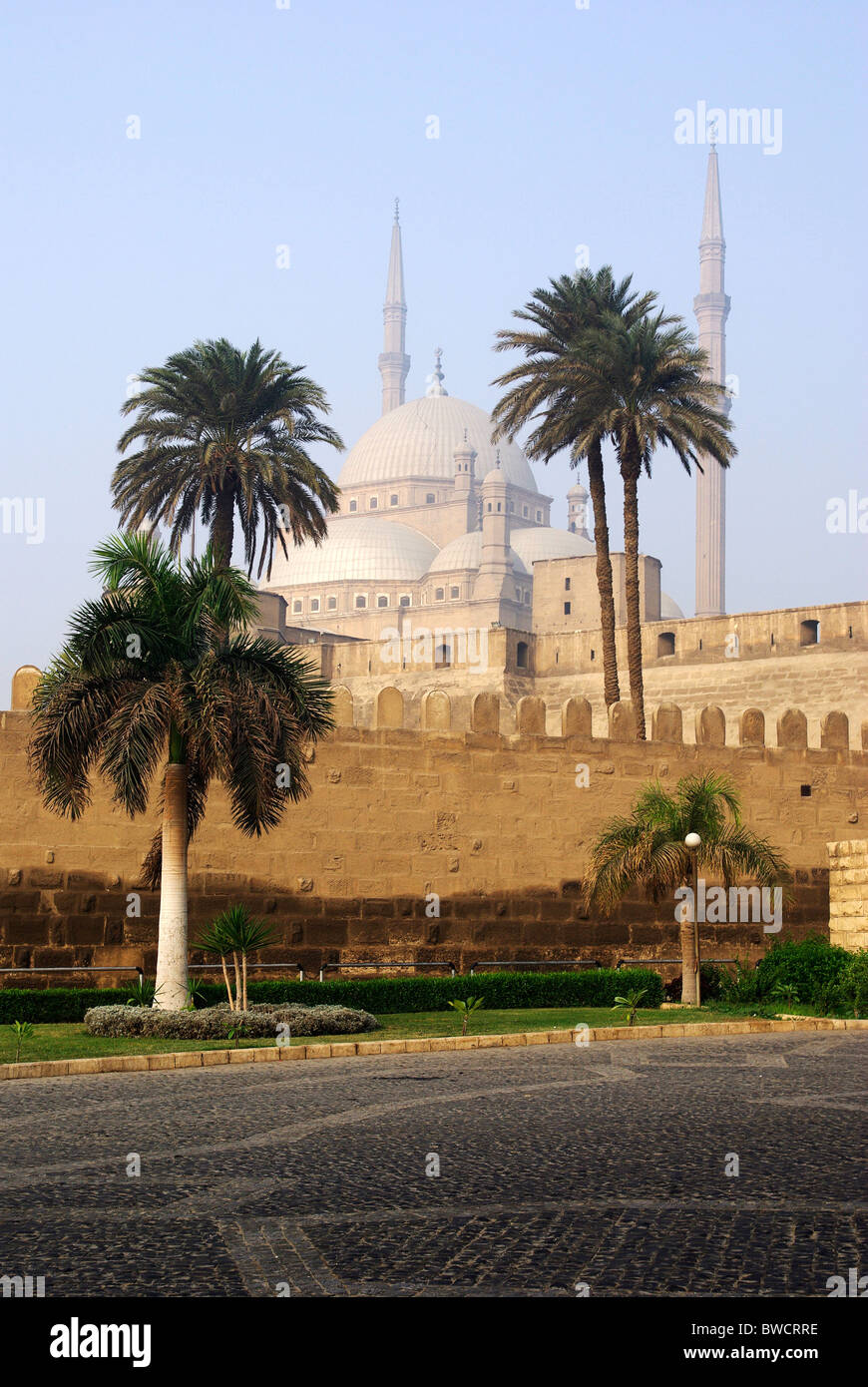 Zitadelle in den frühen Morgenstunden. Kairo, Ägypten. Stockfoto