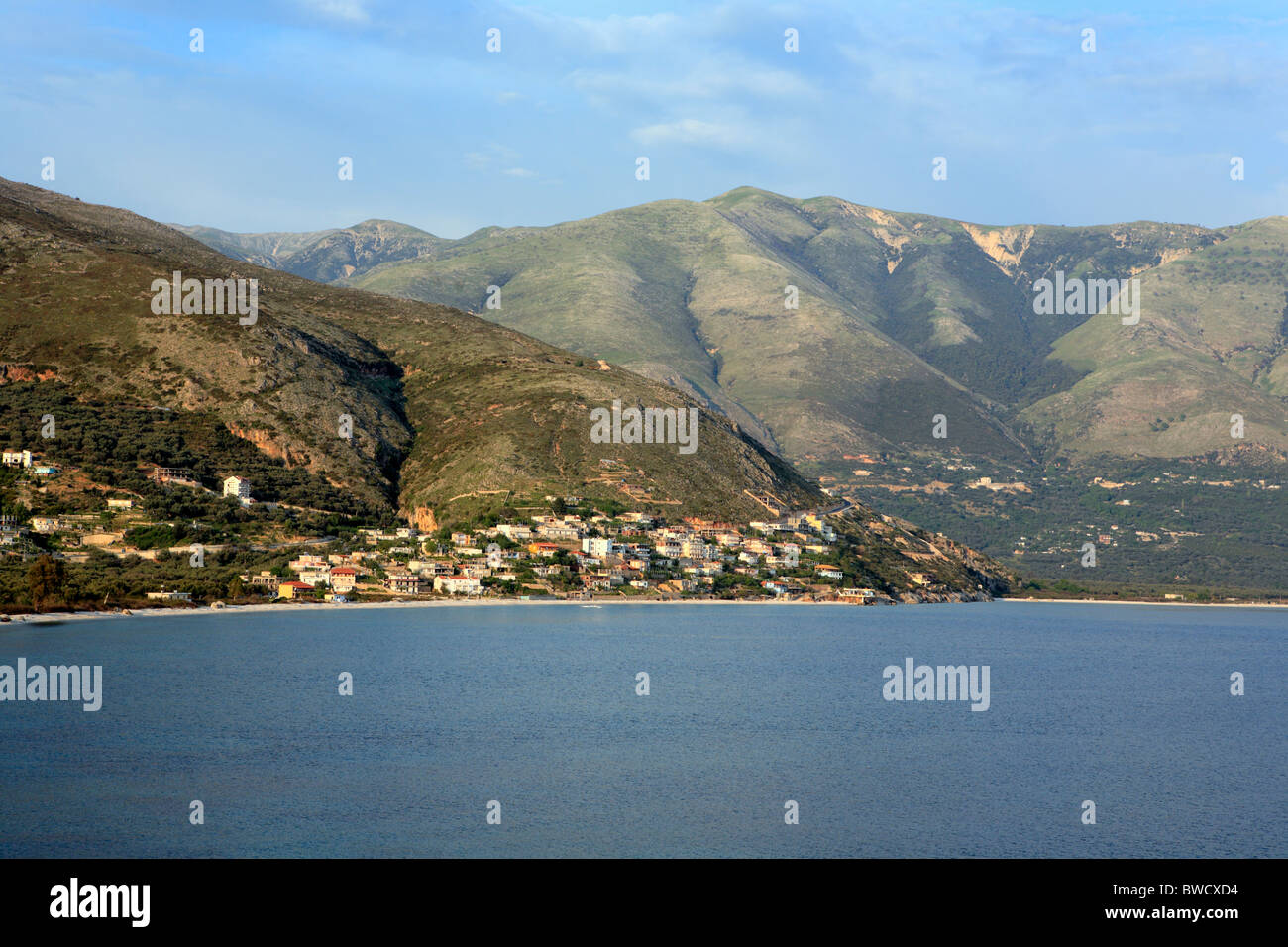 Porto Palermo Bucht, Kreis Vlora, Albanien Stockfoto