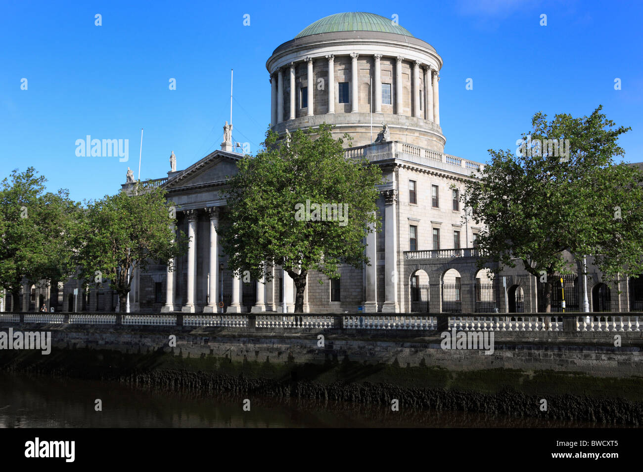 Die vier Gerichte (1786-1802), Dublin, Irland Stockfoto