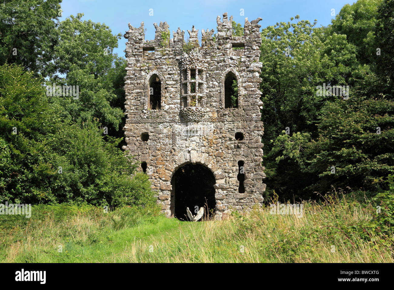Belvedere Haus und Park (18. Jahrhundert), Grafschaft Westmeath, Irland Stockfoto