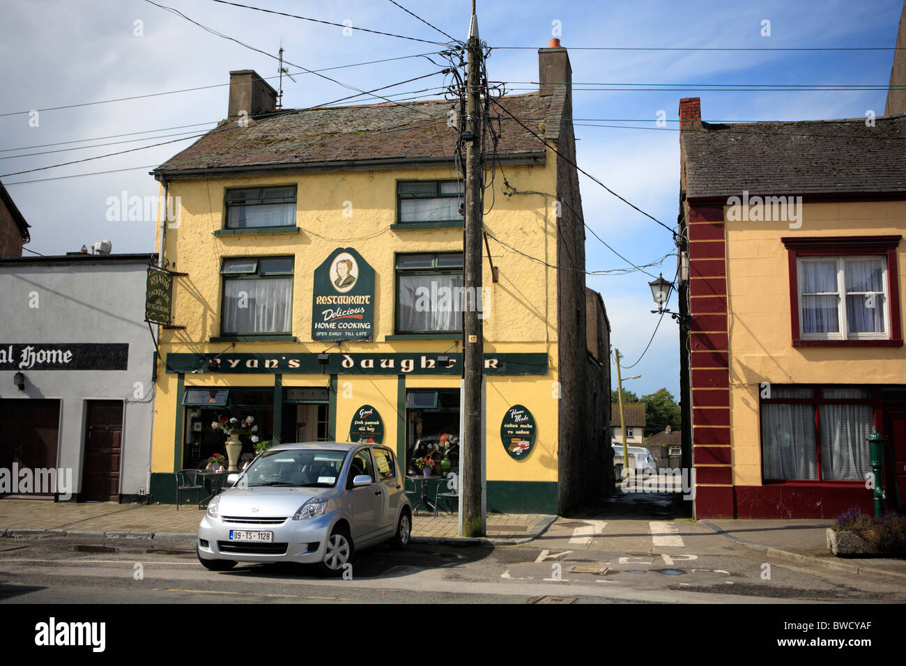 Alte Häuser, Cashel, Tipperary, Irland Stockfoto