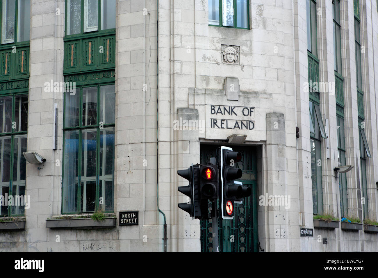 Bank von Irland (1928), Belfast, Nordirland Stockfoto