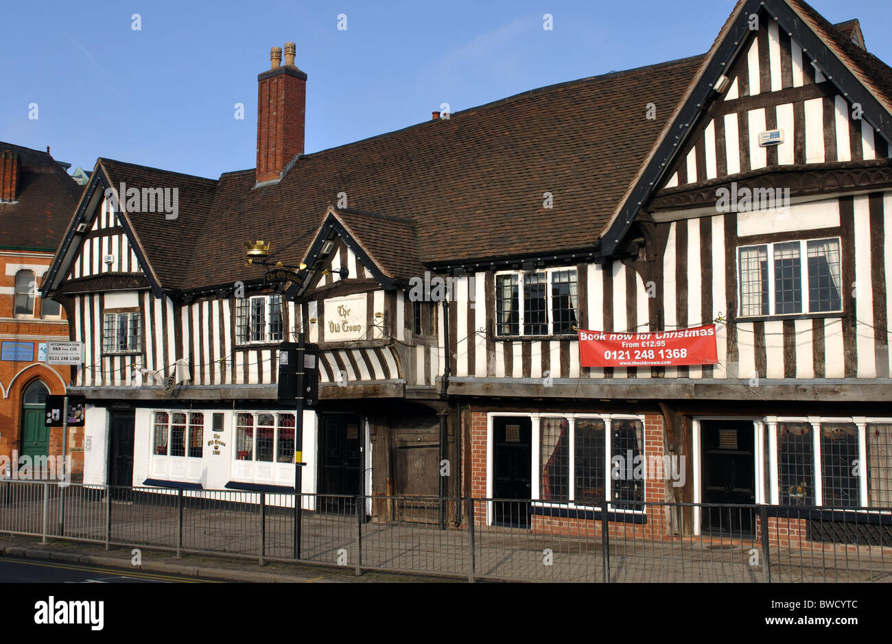 Die alte Krone Pub, Digbeth, Birmingham, England, UK Stockfoto