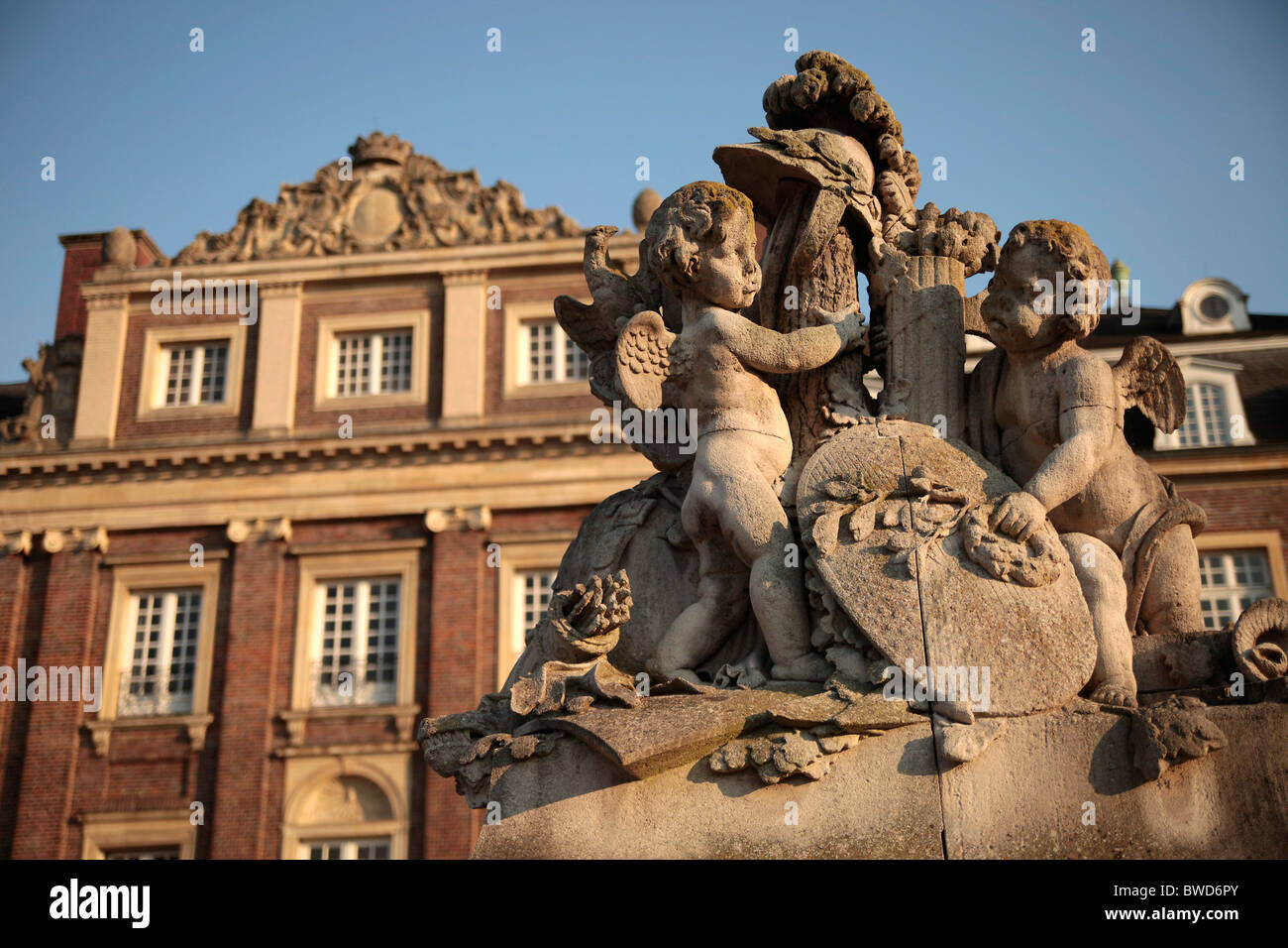 Schloss Nordkirchen - Schloss in Deutschland, Nordrhein-Westfalen Stockfoto