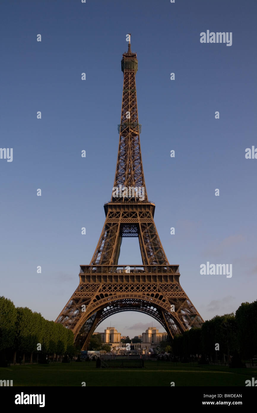 der Eiffelturm Stockfoto