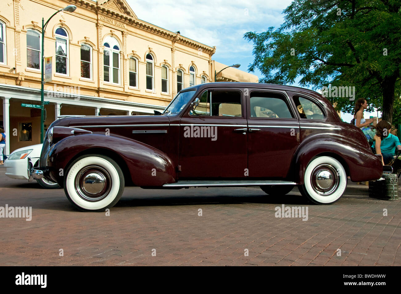 Klassische acht Buick Automobil Stockfoto