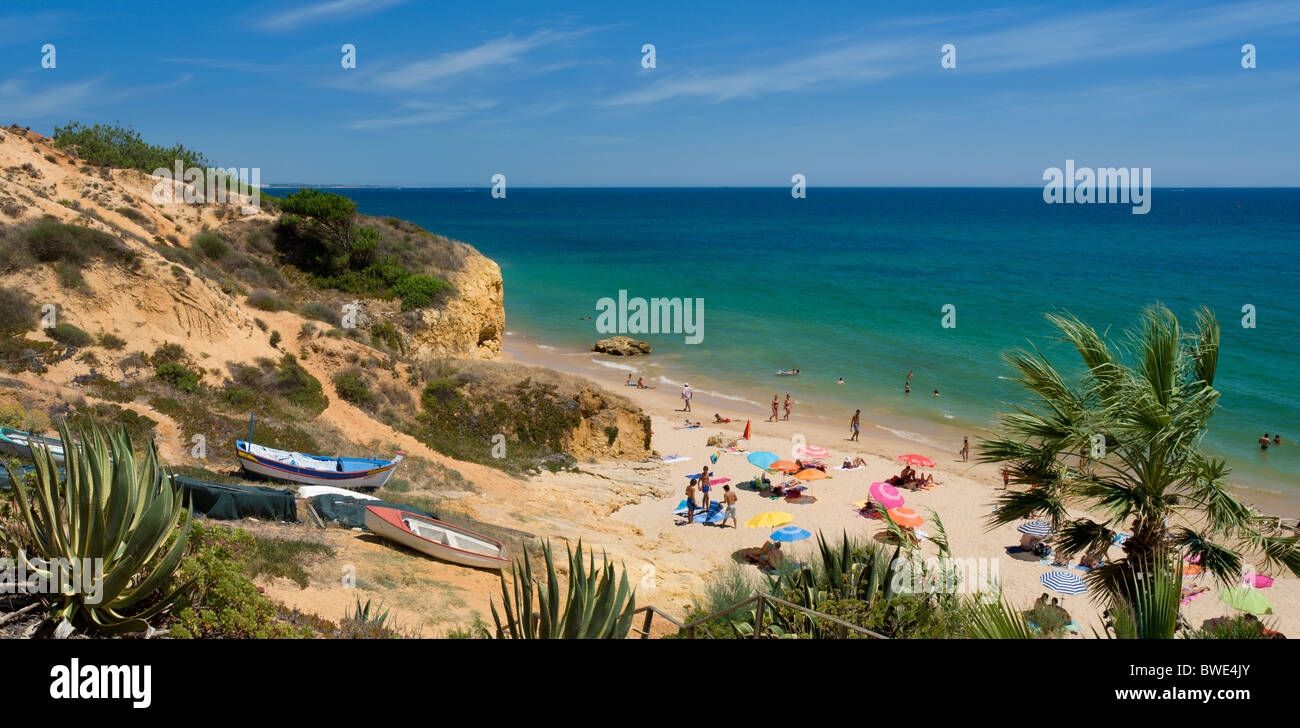 Portugal, Algarve, Praia de Santa Eulália Albufeira Stockfoto