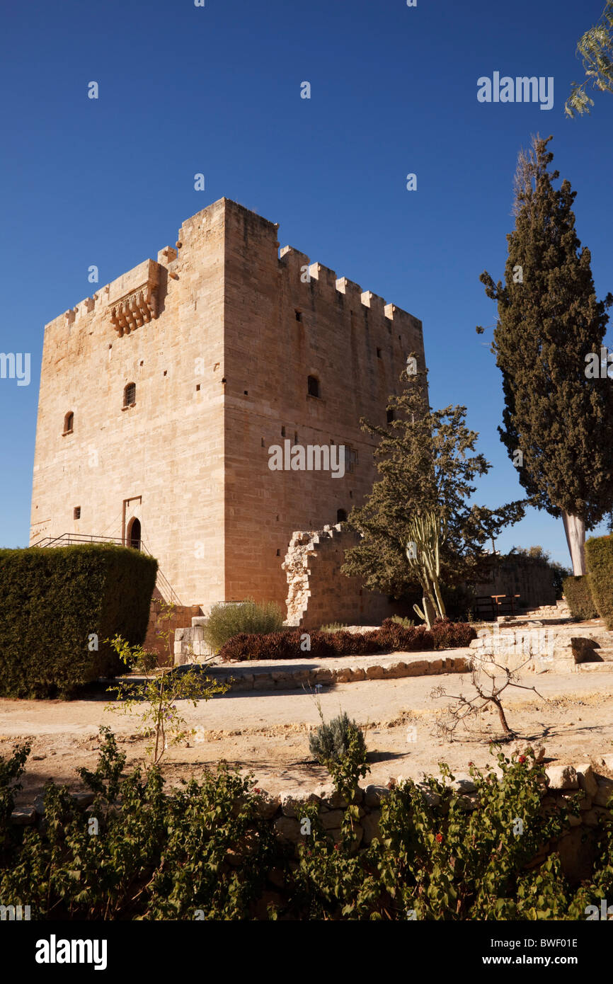 Kolossi Burg, in der Nähe von Episkopi, Limassol Zypern. Stockfoto