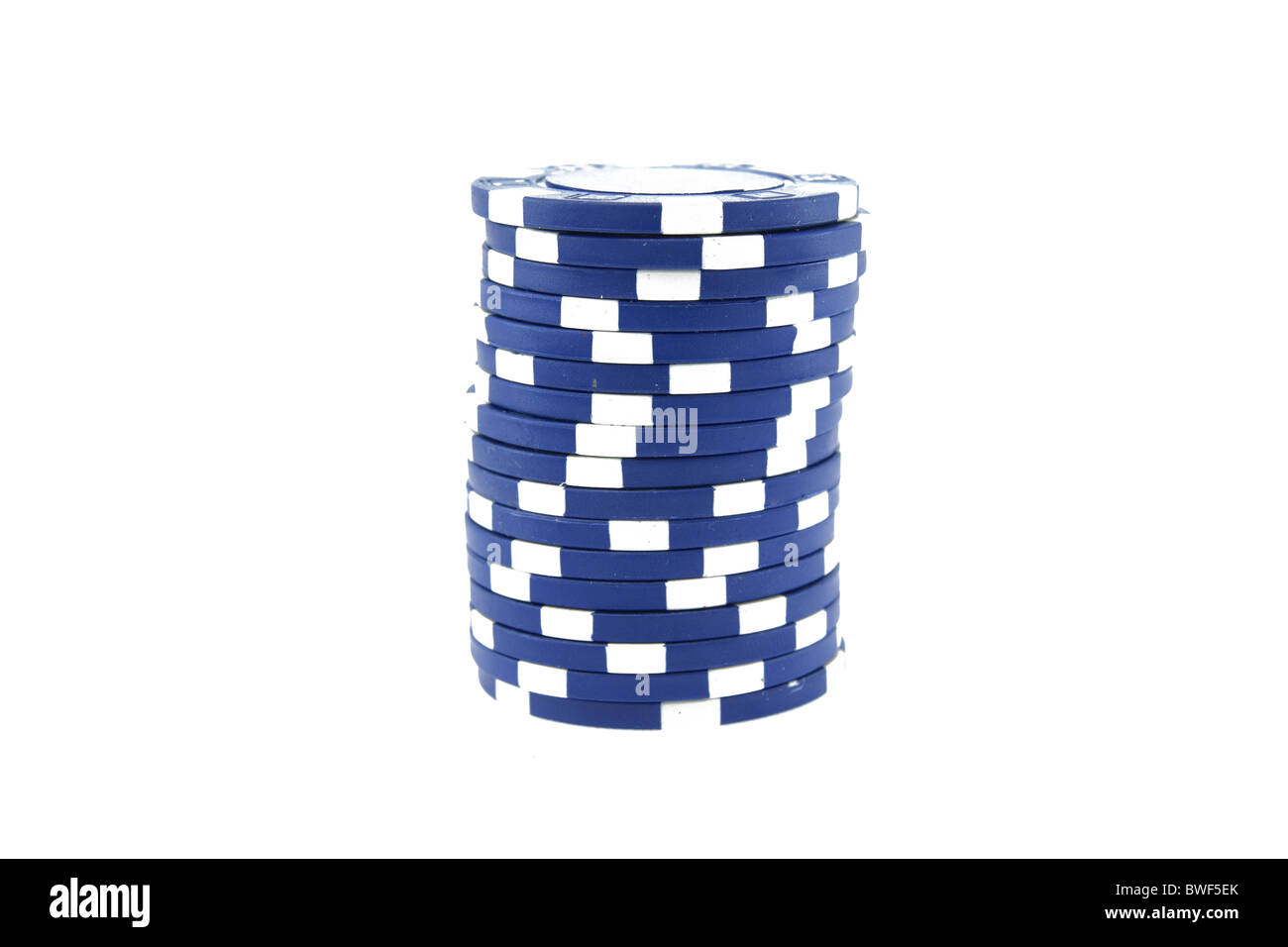 Poker-chips Stockfoto