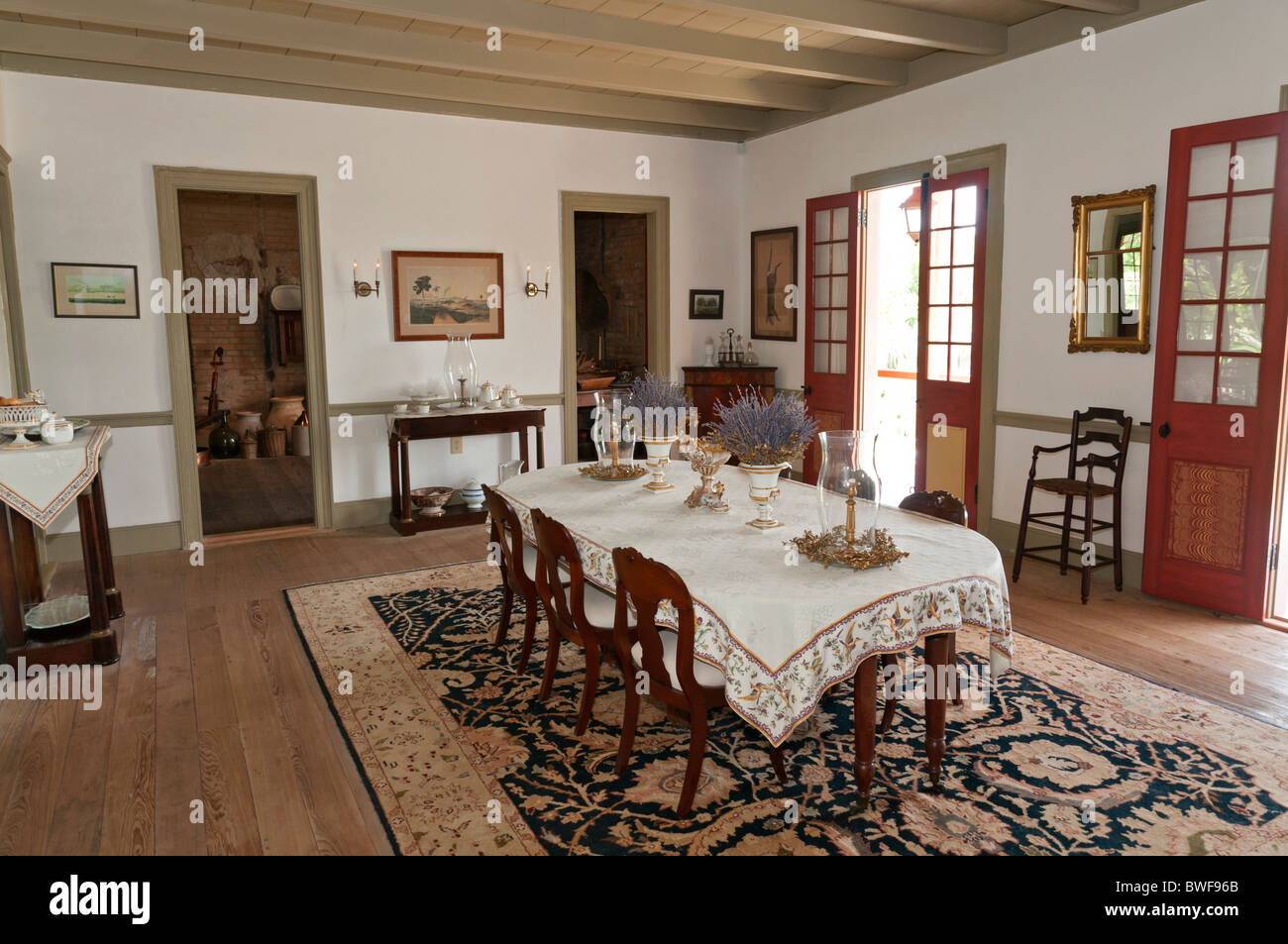 Louisiana, Vacherie, Laura Plantation, historische kreolische ... Louisiana, Vacherie, Laura Plantation, historische kreolische ...