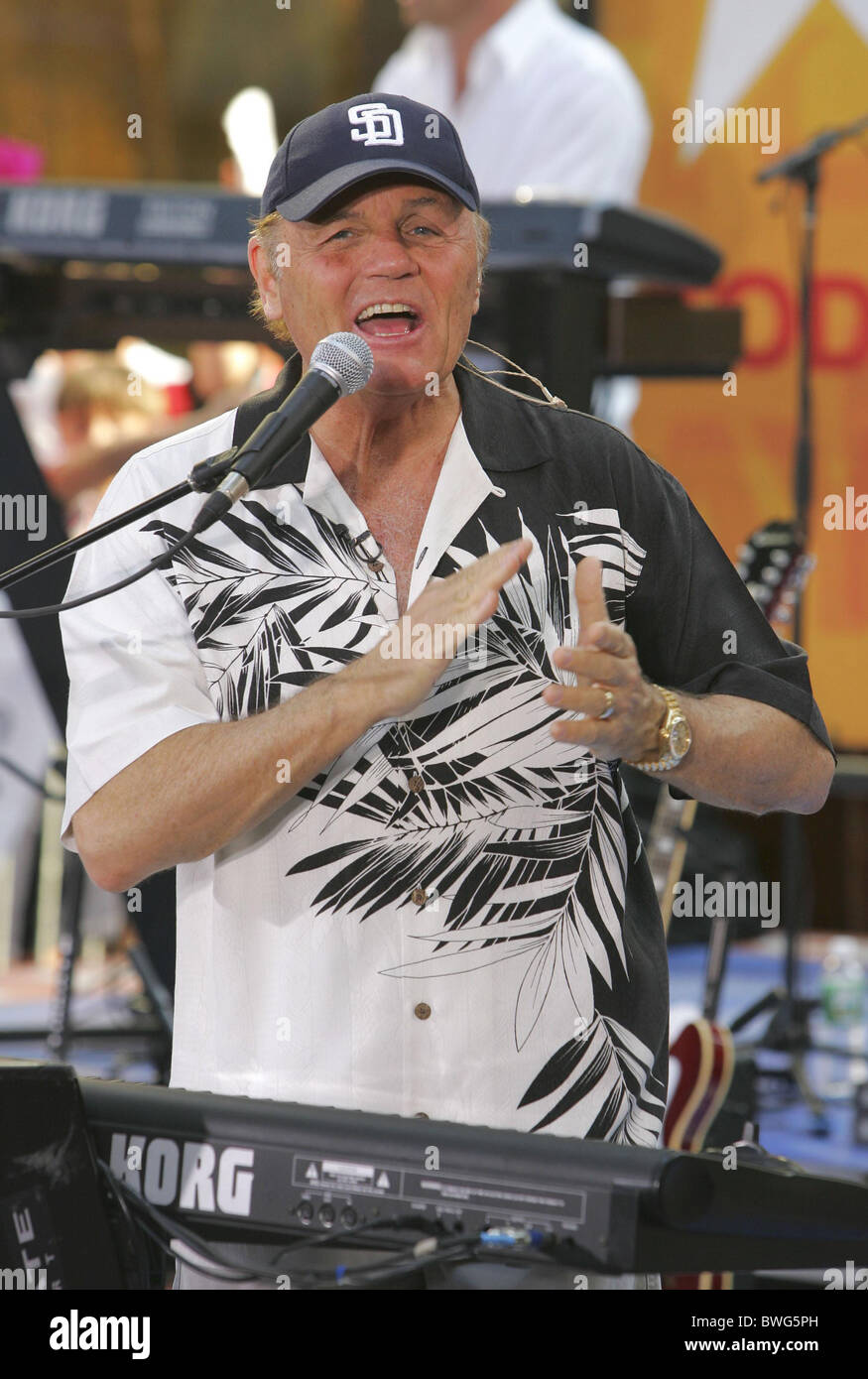 NBC Today Show Konzert-Serie mit den Beach Boys Stockfoto