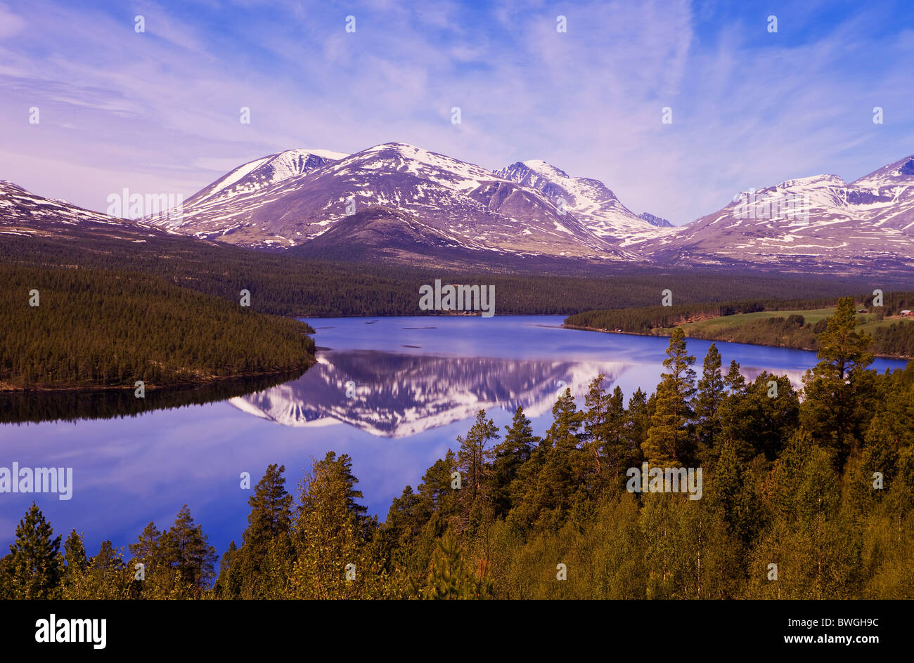 Landschaft in Norwegen Stockfoto