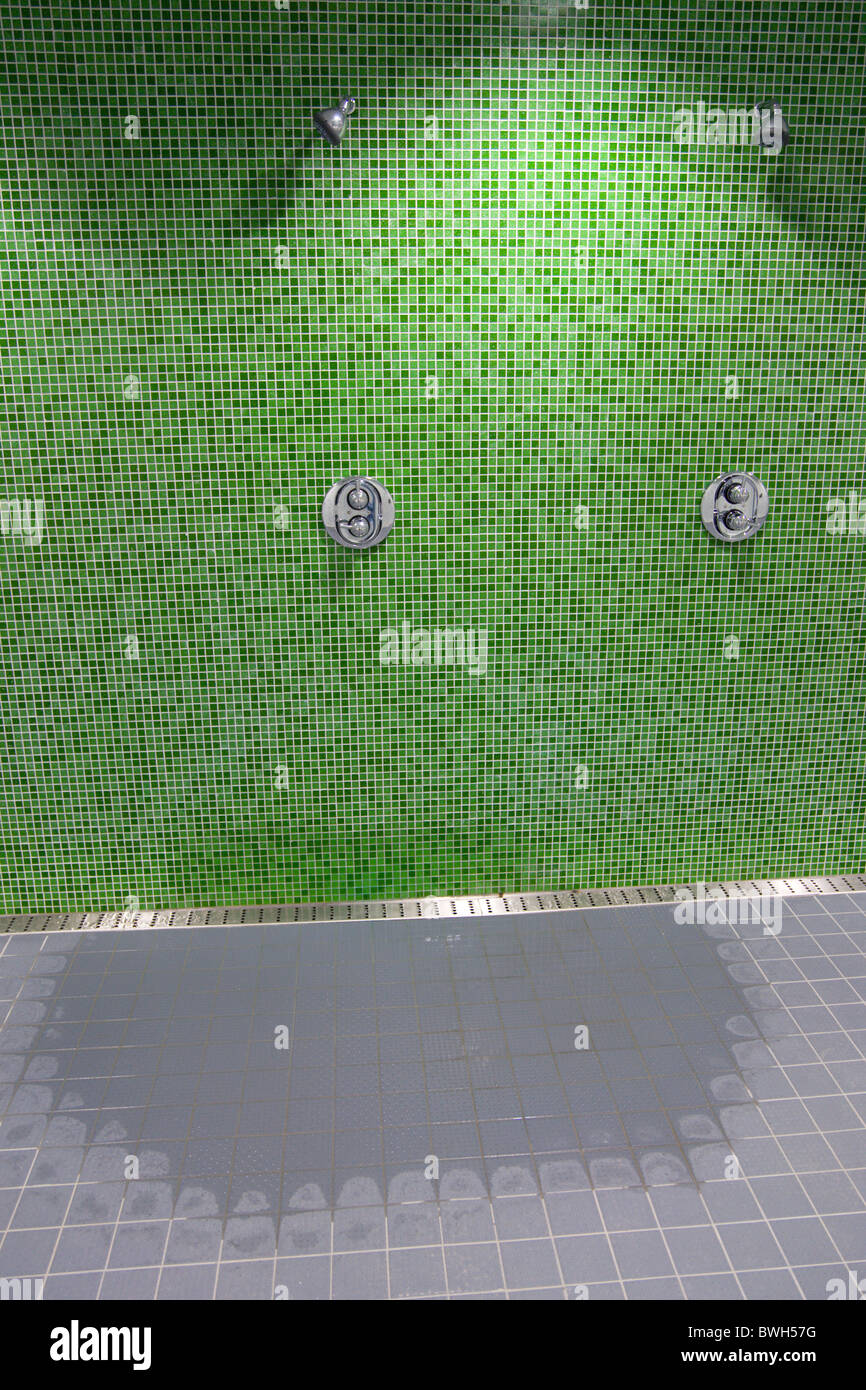 Irland County Dublin Ballsbridge Lansdowne Road Aviva Stadion National City Stadion Heimmannschaft ändern Zimmer Duschen Stockfoto