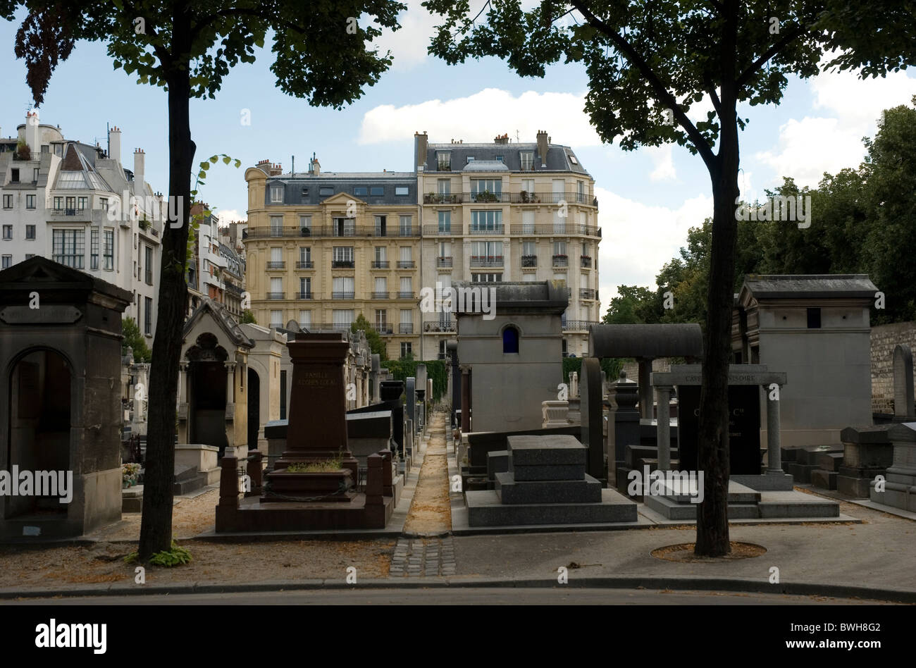 Friedhof Montparnasse Stockfoto