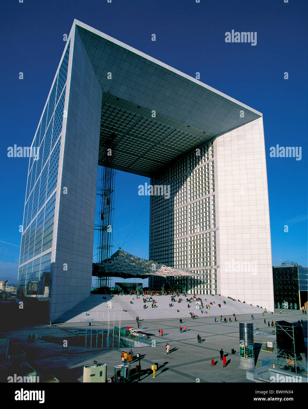 Frankreich Europa Paris La Defense Grand Arche Architektur modern Stockfoto
