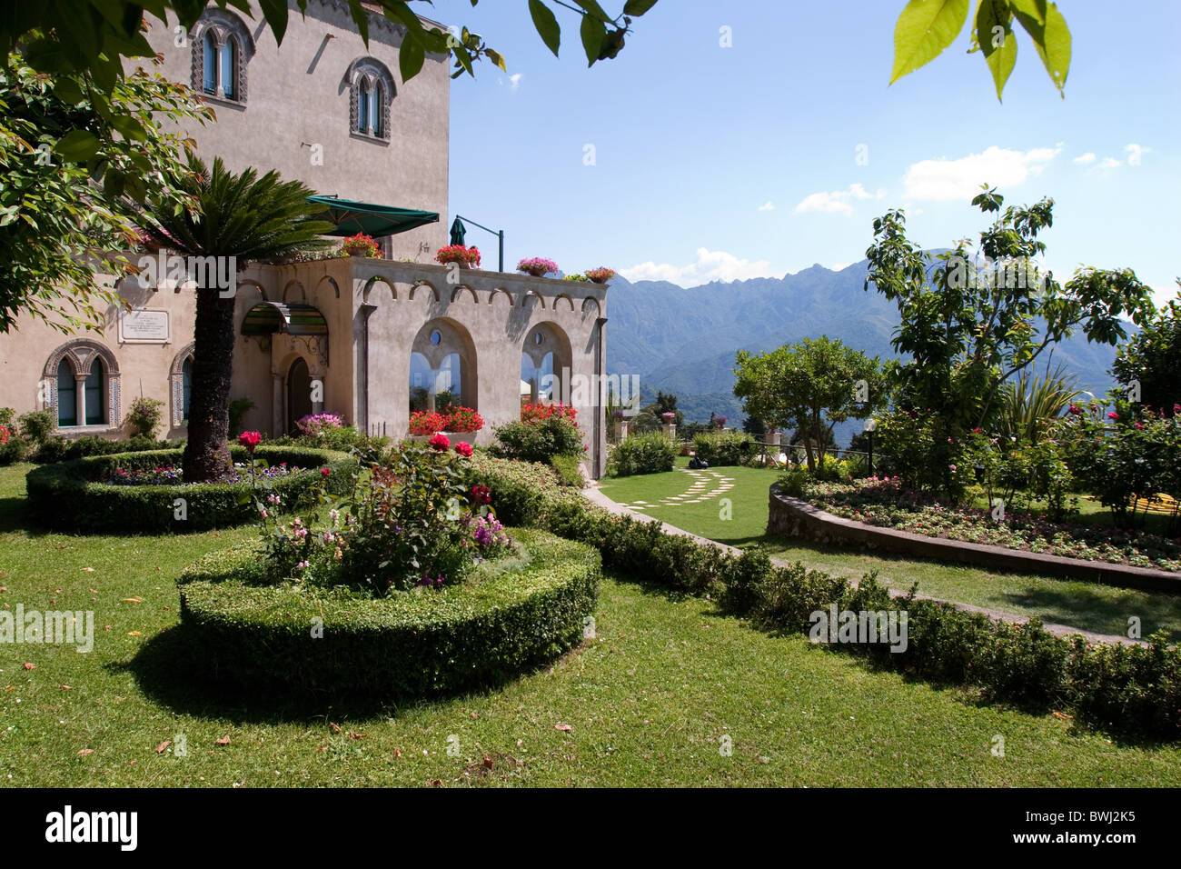 Villa cimbrone garten park ravello Fotos und Bildmaterial in hoher