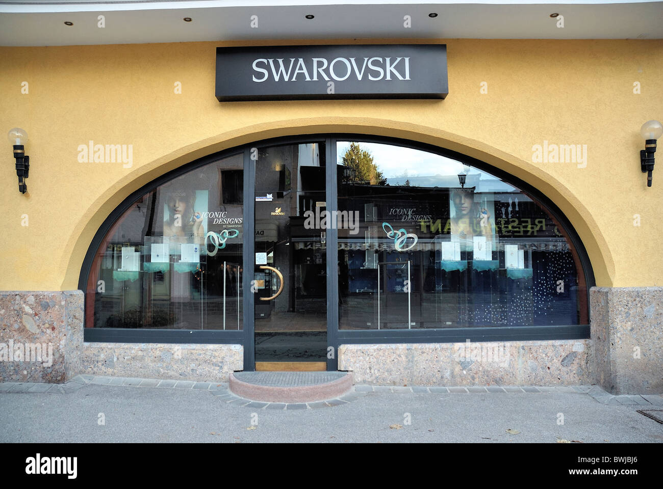 Swarovski Shop Seefeld Tirol Österreich Stockfoto