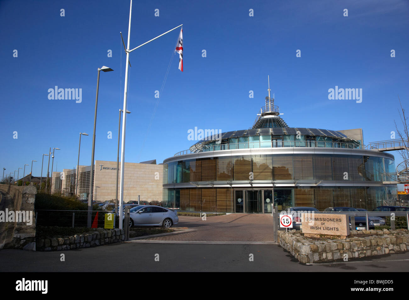 Kommissare der irischen Lichter zentrale dun Laoghaire Dublin Irland Stockfoto