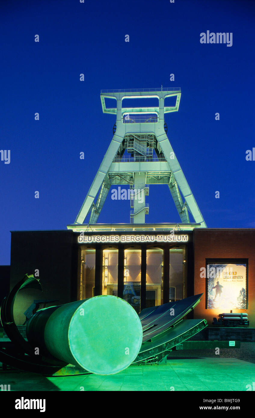 Europa, Deutschland, Nordrhein-Westfalen, Bochum, Deutsche Bergbau-Museum Bochum Stockfoto