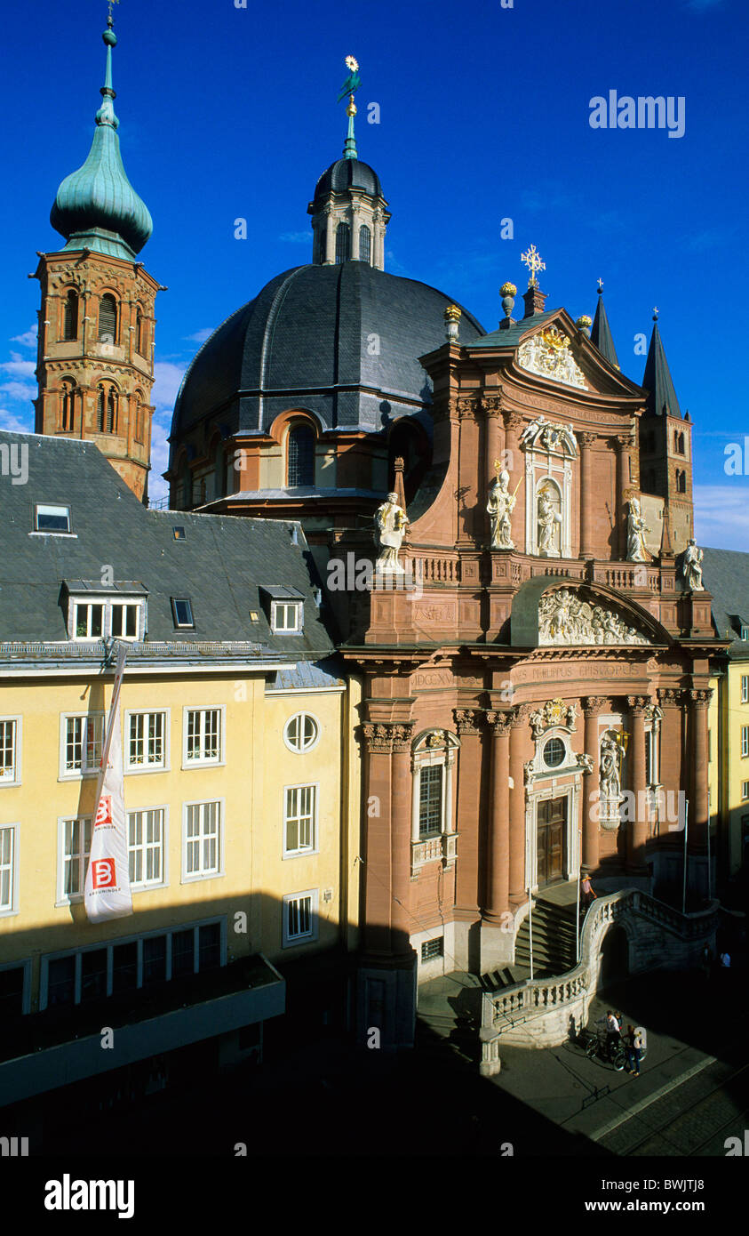 Europa, Deutschland, Bayern, Würzburg, Dom St. Kilian Stockfoto