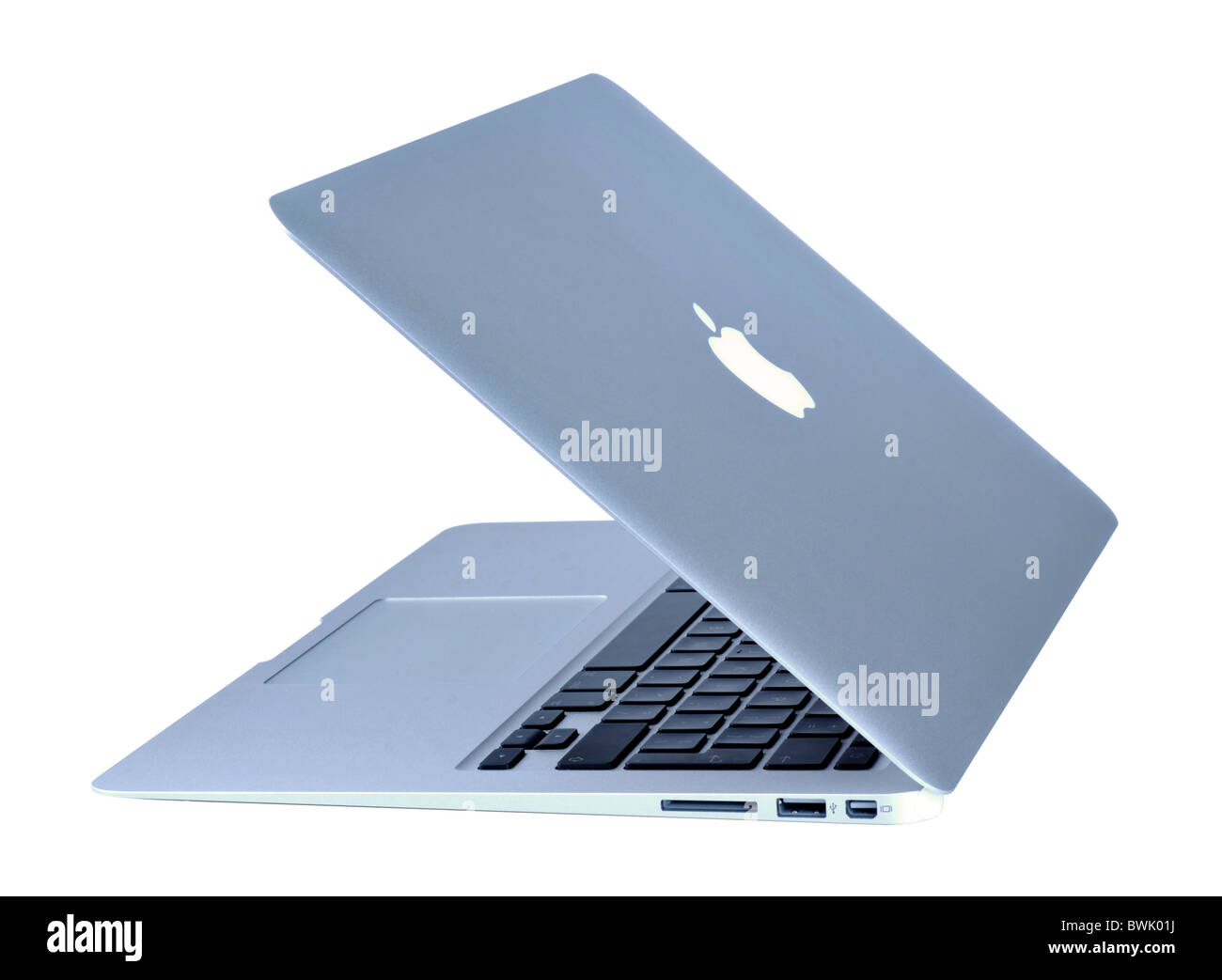 "Macbook Air" Macbook Laptop-Computer, der 2010 veröffentlicht "Macbook Air" Stockfoto