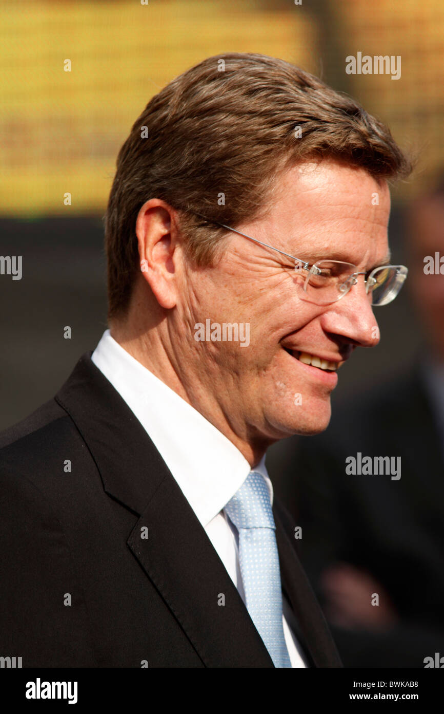 Bundesaußenminister Guido Westerwelle, FDP, Stockfoto