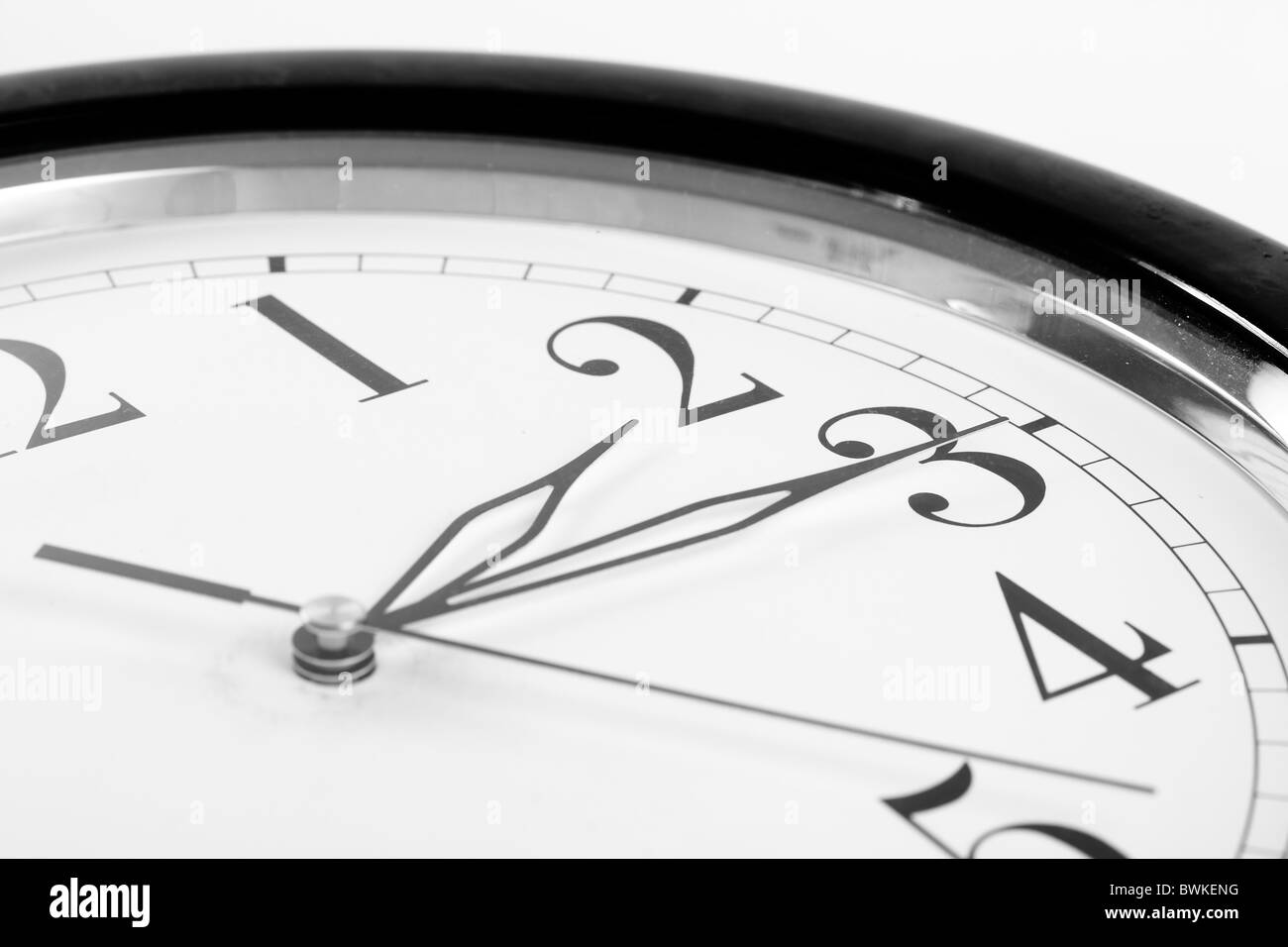 Konzept-Uhr Stockfoto