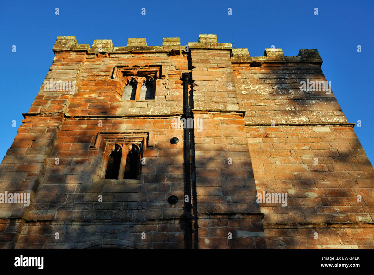 Wetheral Priory Torhaus. Wetheral, Cumbria, England, Vereinigtes Königreich, Europa. Stockfoto