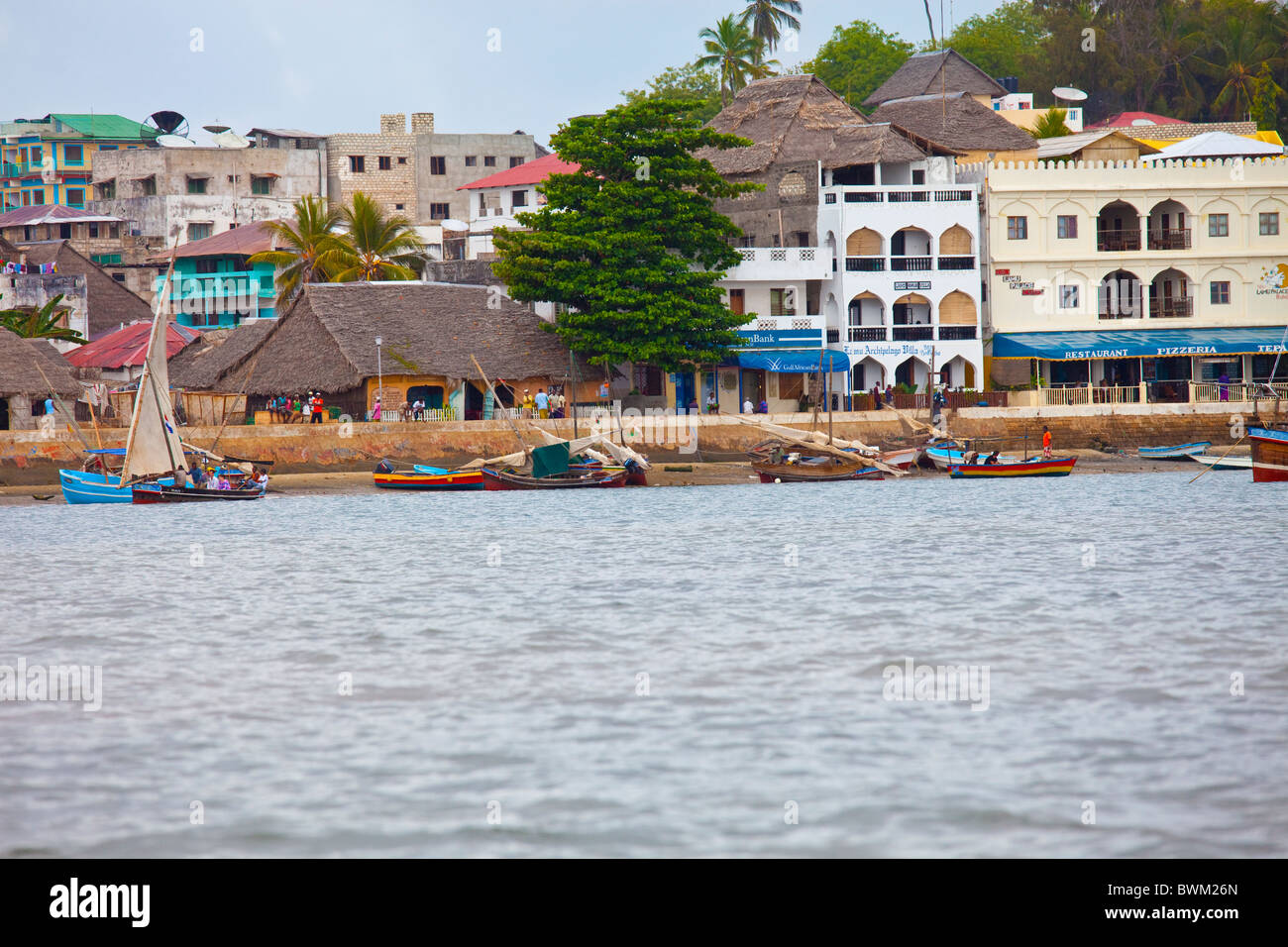 Lamu Town, Insel Lamu, Kenia Stockfoto