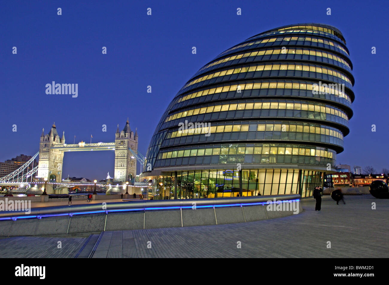 UK London City Hall mehr London Authority Großbritannien Vereinigtes Königreich England Europa Architektur Europas Stockfoto