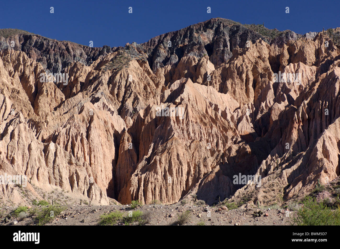 Argentinien Südamerika Red Canyon in der Nähe von Tilcara ...