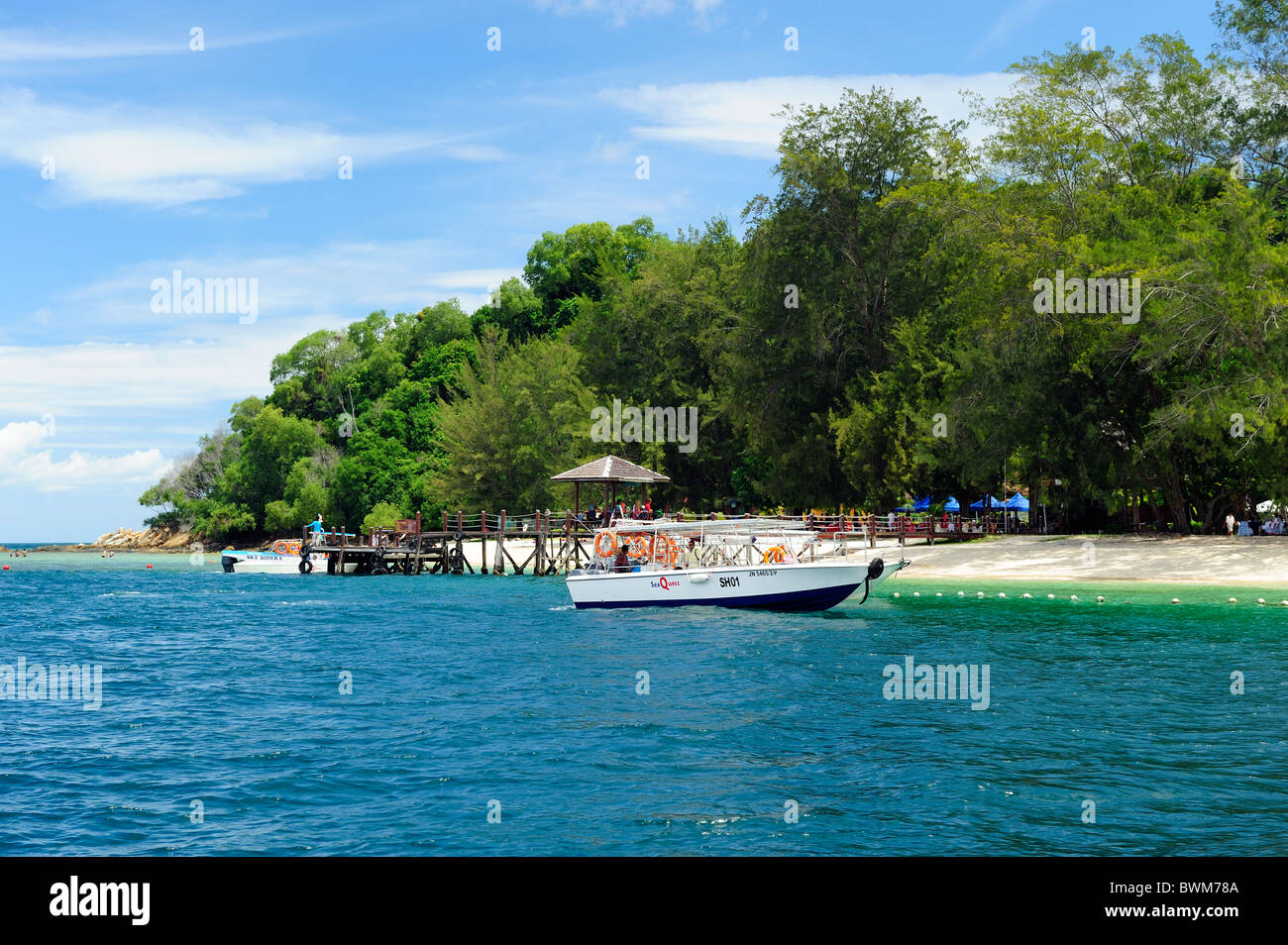 Manukan Island Teil der Tunku Abdul Rahman Marine Park, Kota Kinabalu