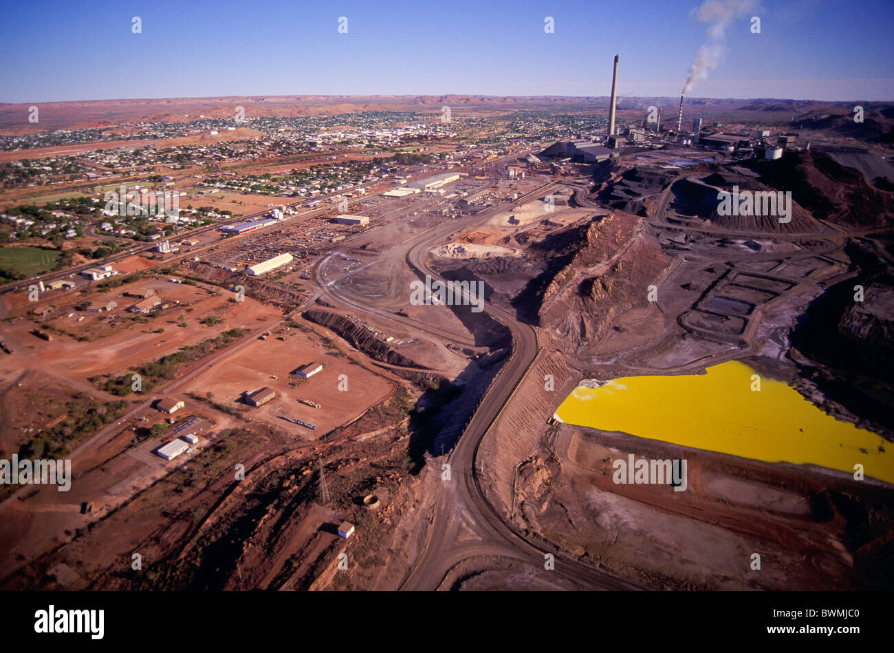 Mt Isa Mines Queensland Australien Stockfoto